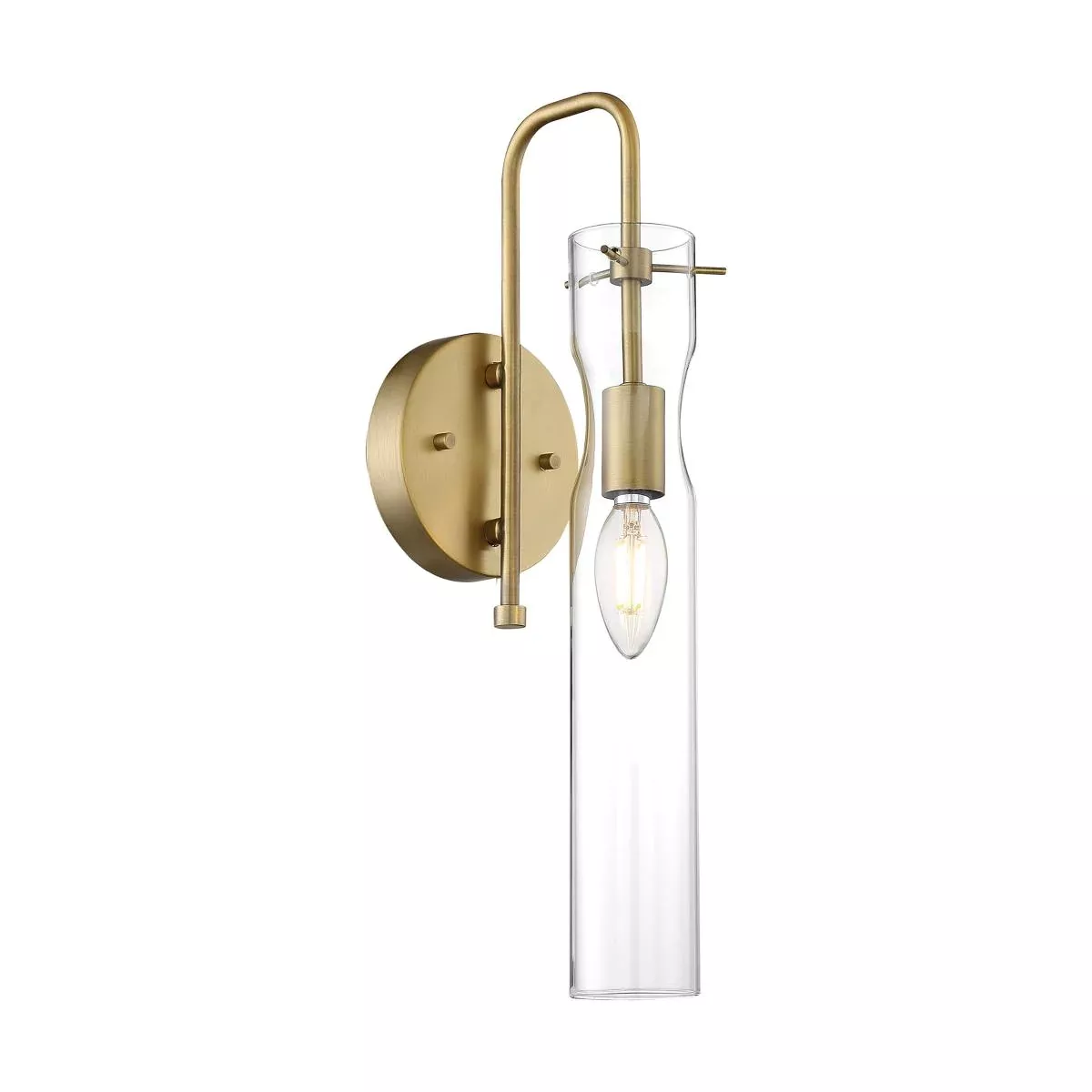 Nuvo Lighting 60/6855 Wall Sconce, Vintage Brass
