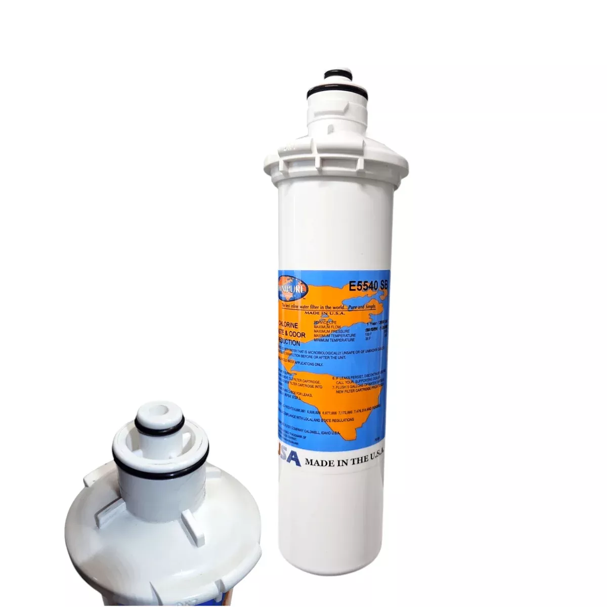 Omnipure E5540 SB Water Filter 10"x2.5" Diameter E-Series Carbon Block
