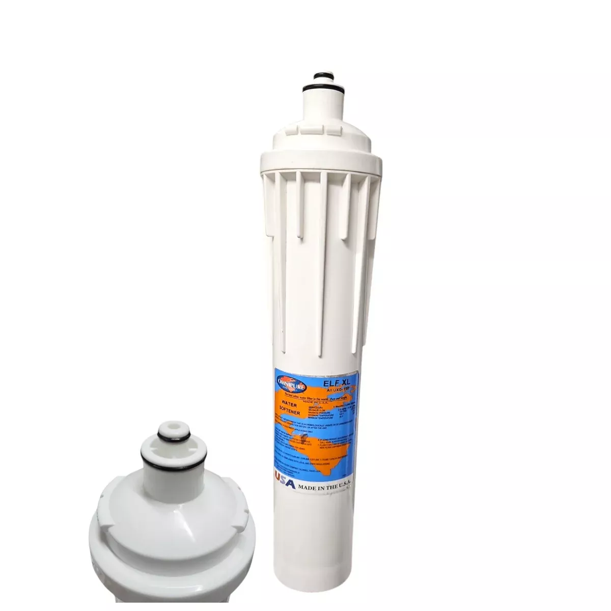 Omnipure ELF XL ALL UXC-8SF All Softening Resin Water Filter 15" (Everpure-Compatible)