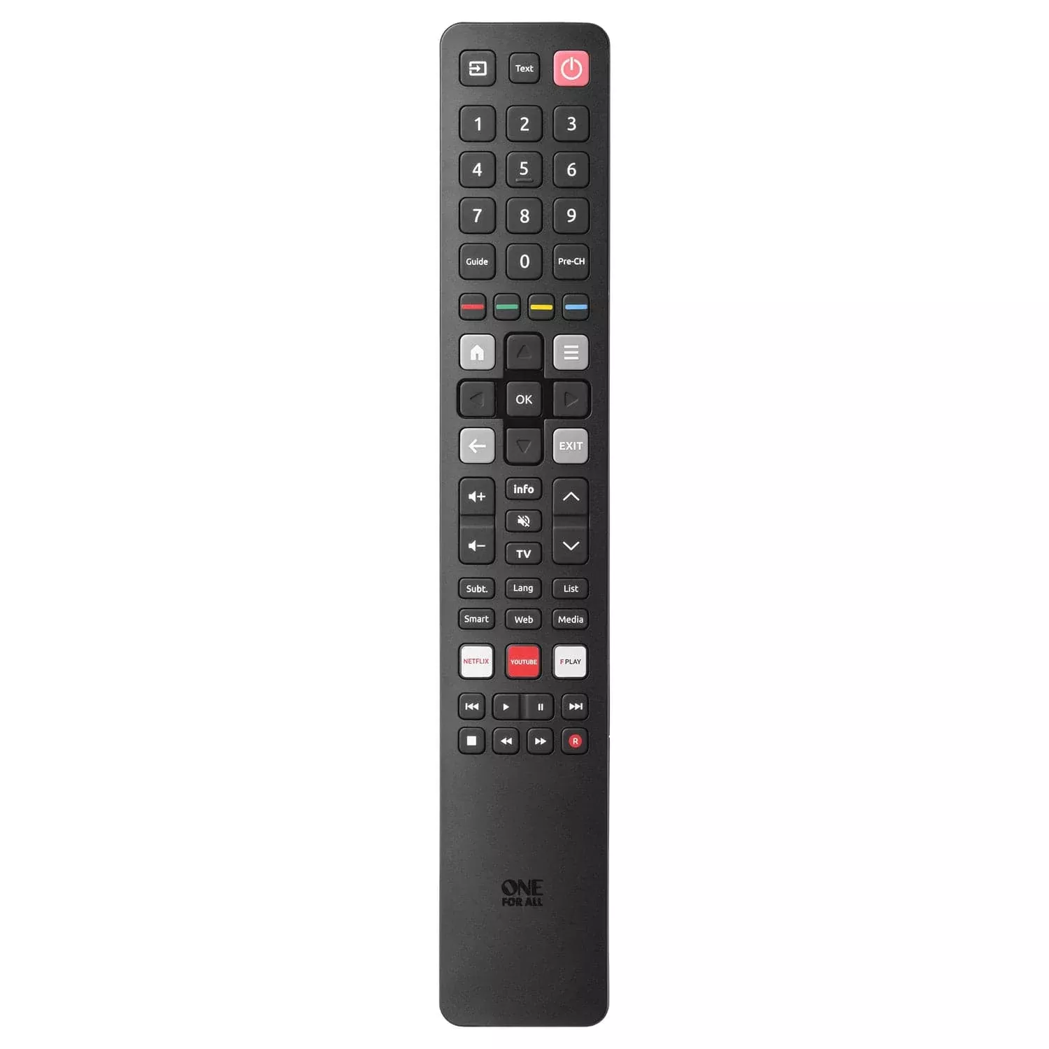 One For All Replacement Remote for TCL TVs