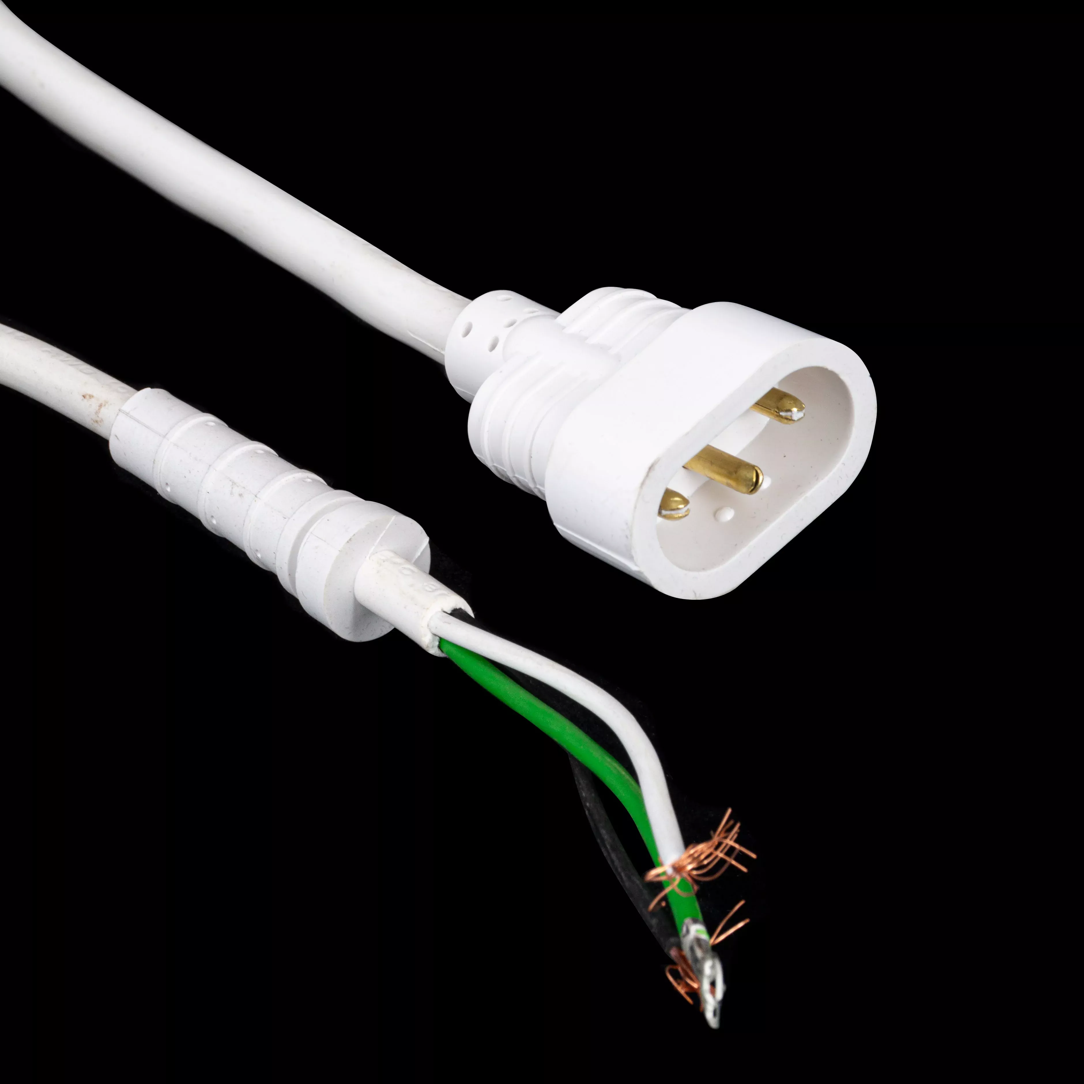 Oreck CAP175 Power Nozzle Cord 4' White 3 Wire