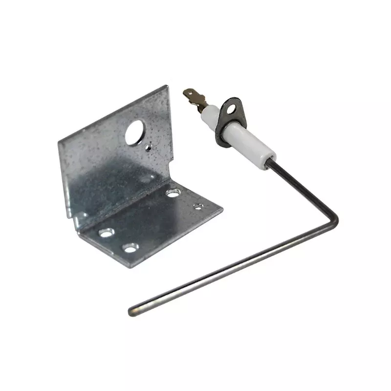 Packard PFS081 Flame Sensor with Ceramic Insulator, Single Rod, 90 Degree Angle