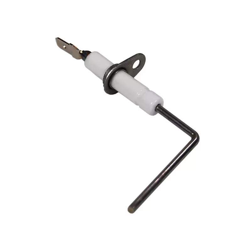 Packard PFS114 Flame Sensor with Ceramic Insulator, Single Rod, 75° Angle