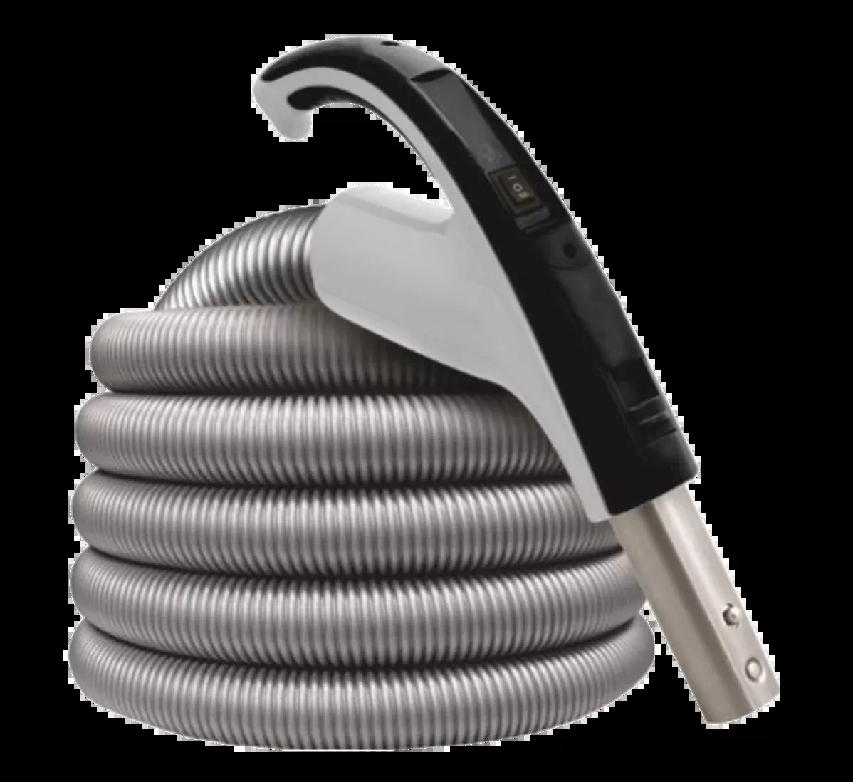 Premium Central Vacuum 35' Hose - 24 Volt