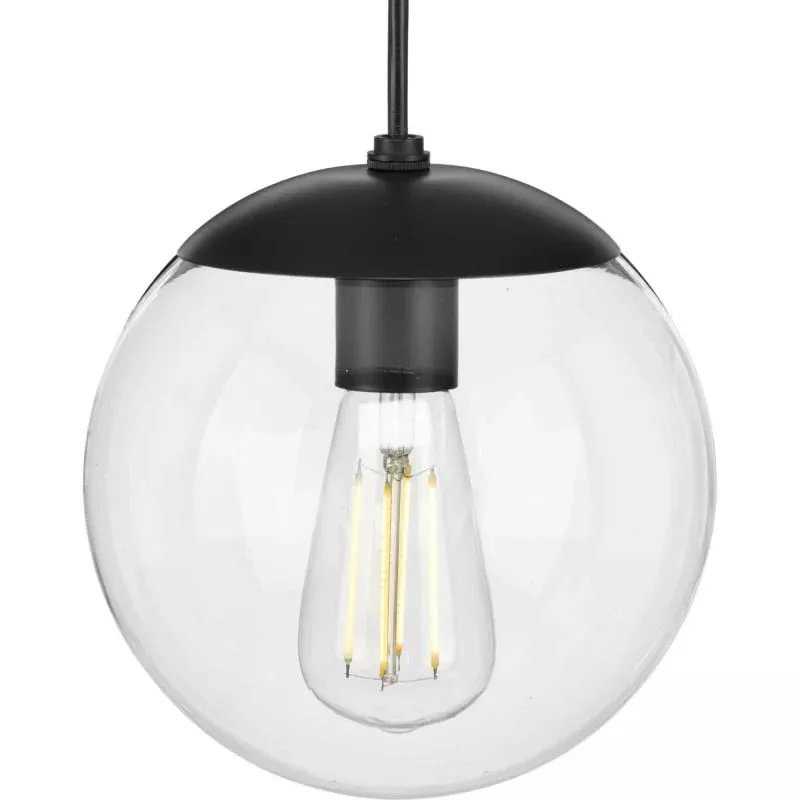 Progress Lighting P500309-031 Pendant Light, Matte Black