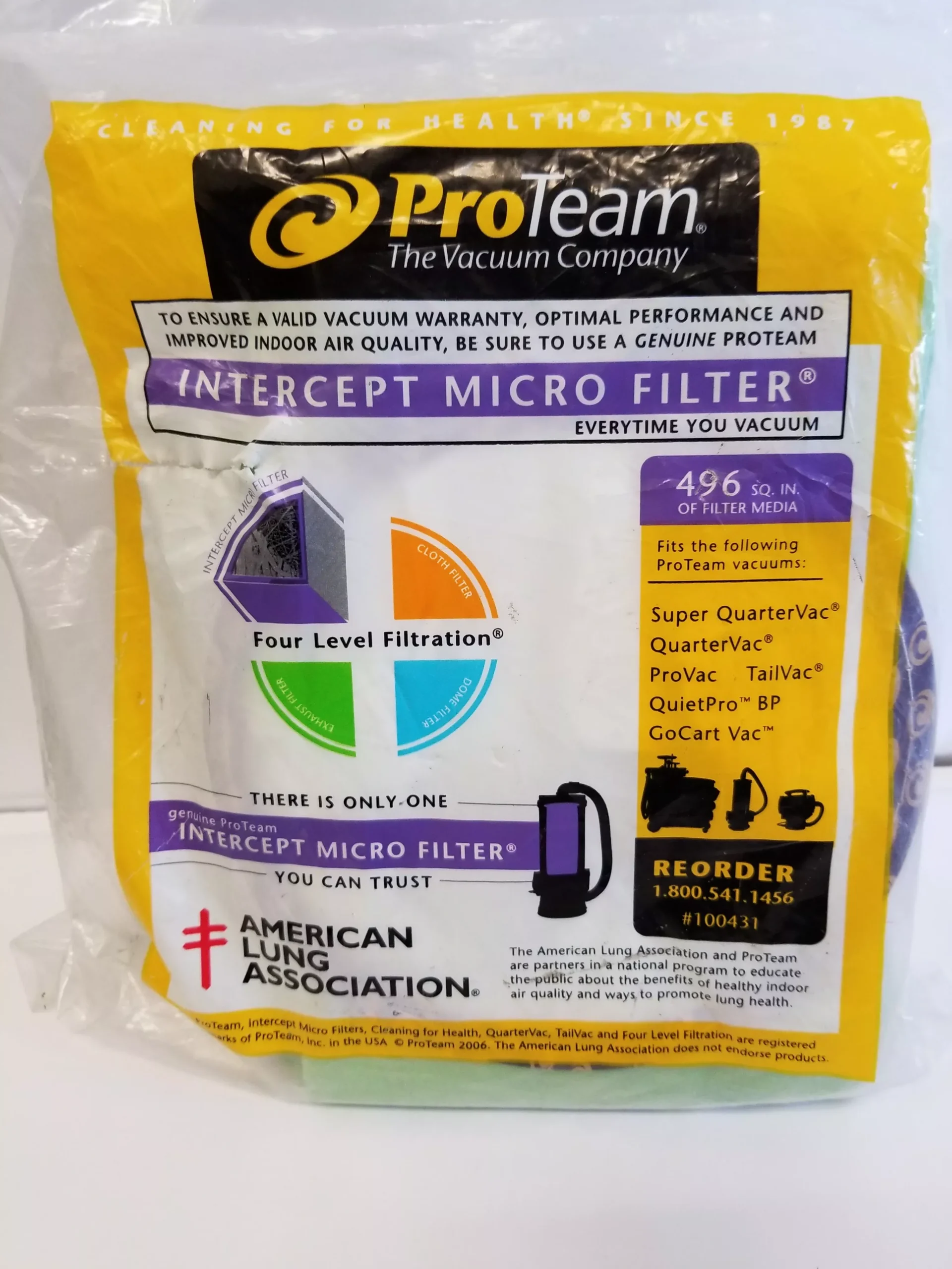 ProTeam Intercept Micro Filter