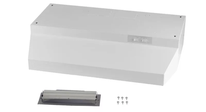 Reversomatic Range Hood, 30", 170 CFM, White