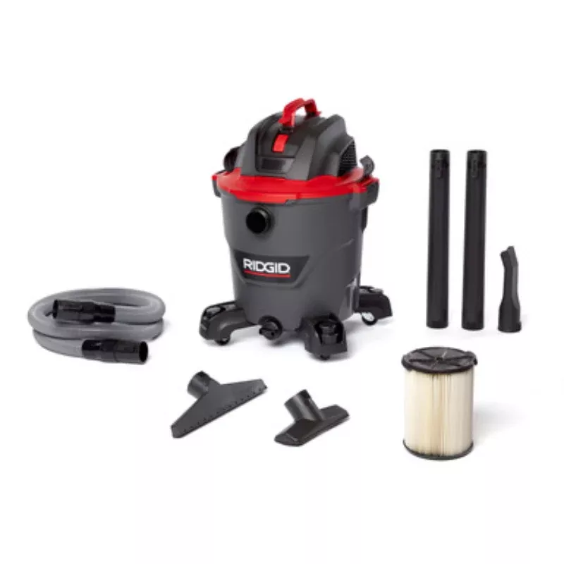Ridgid RT1200 Wet/Dry Vac, with Tools, 12gal