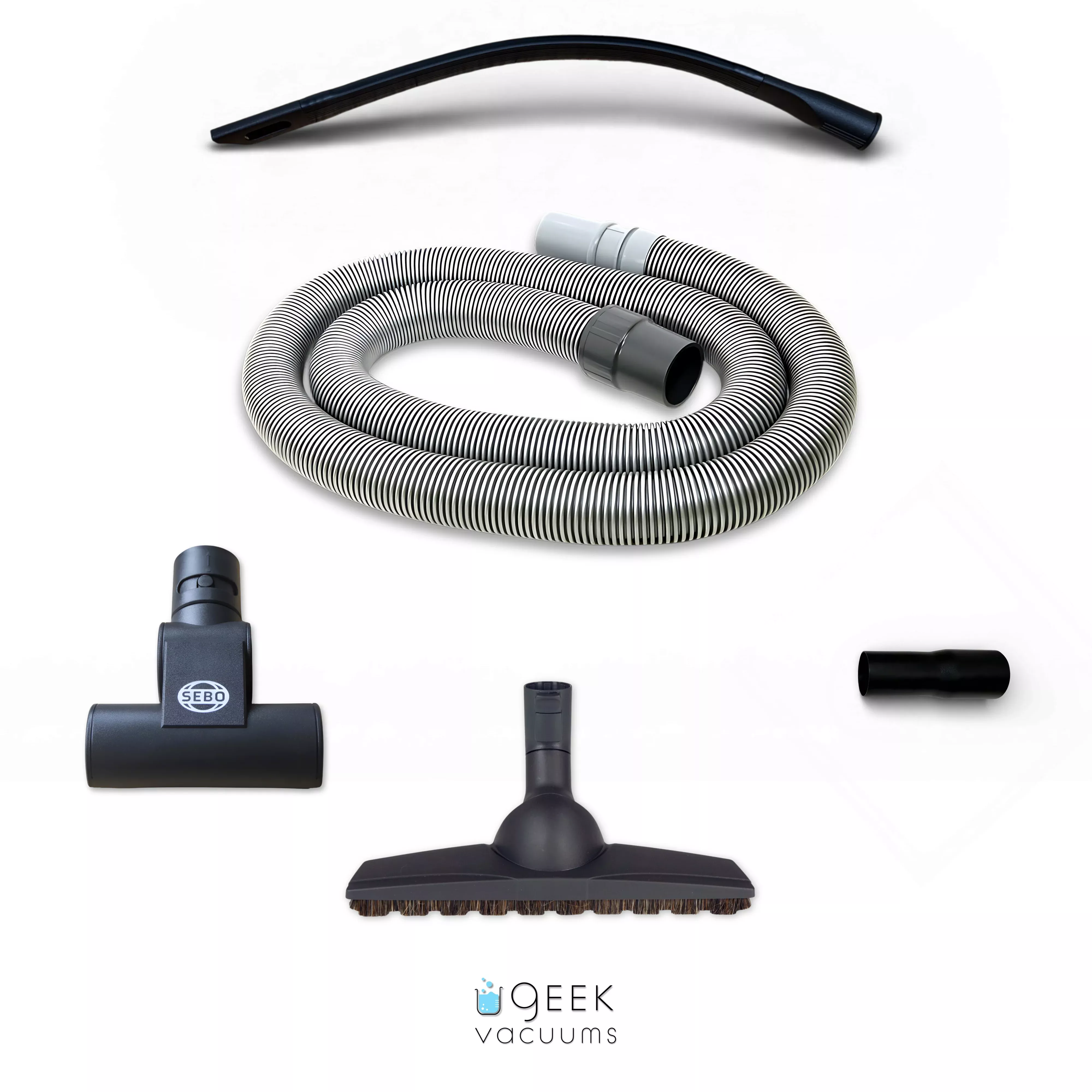 SEBO 5-Piece Canister Vacuum Attachment Set – 1996PK