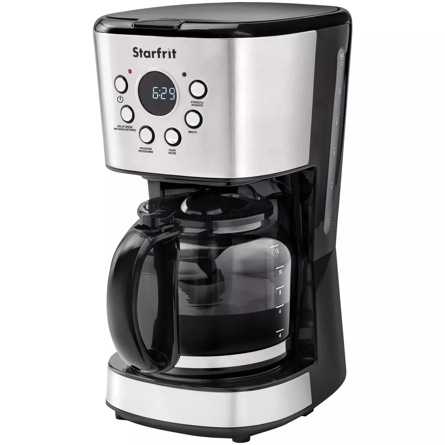 Starfrit 900-Watt 12-Cup Drip Coffee Maker Machine