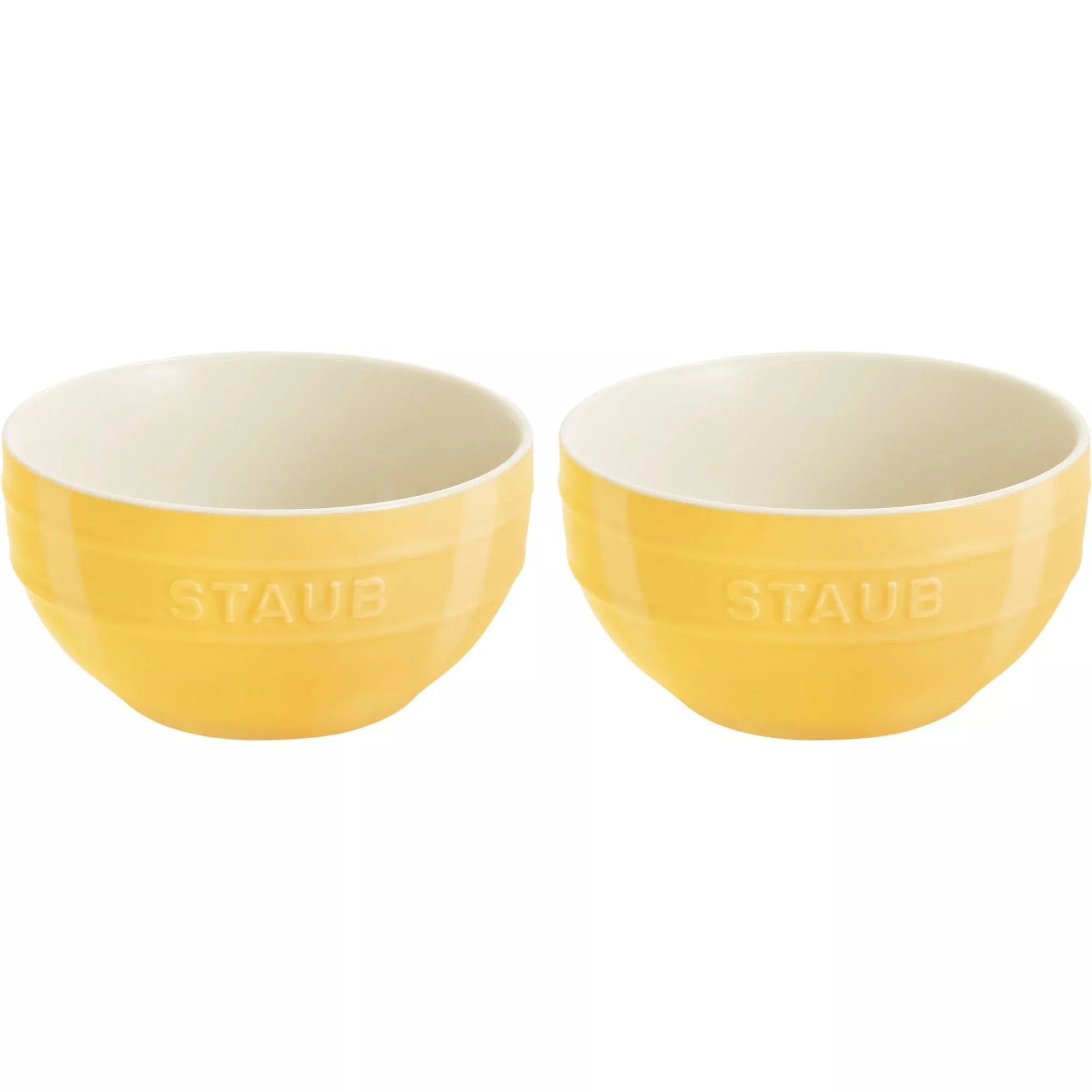 Staub Ceramic 2-pc Large Universal Bowl Set - Citron