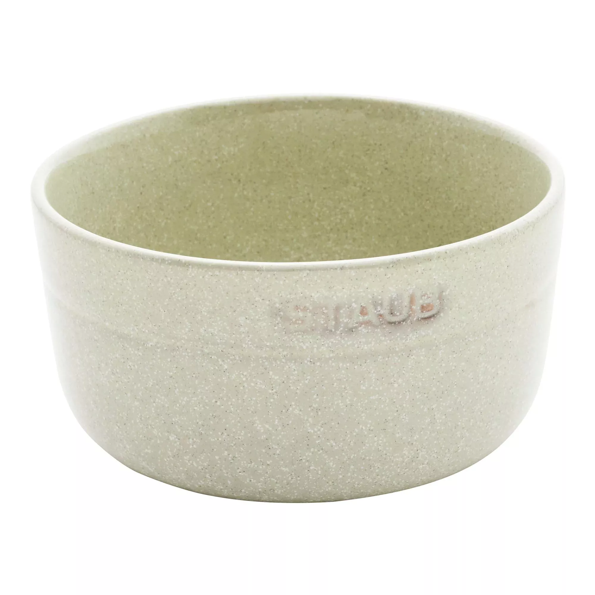 Staub Ceramic Dinnerware 4-pc 5-inch Cereal Bowl Set - White Truffle
