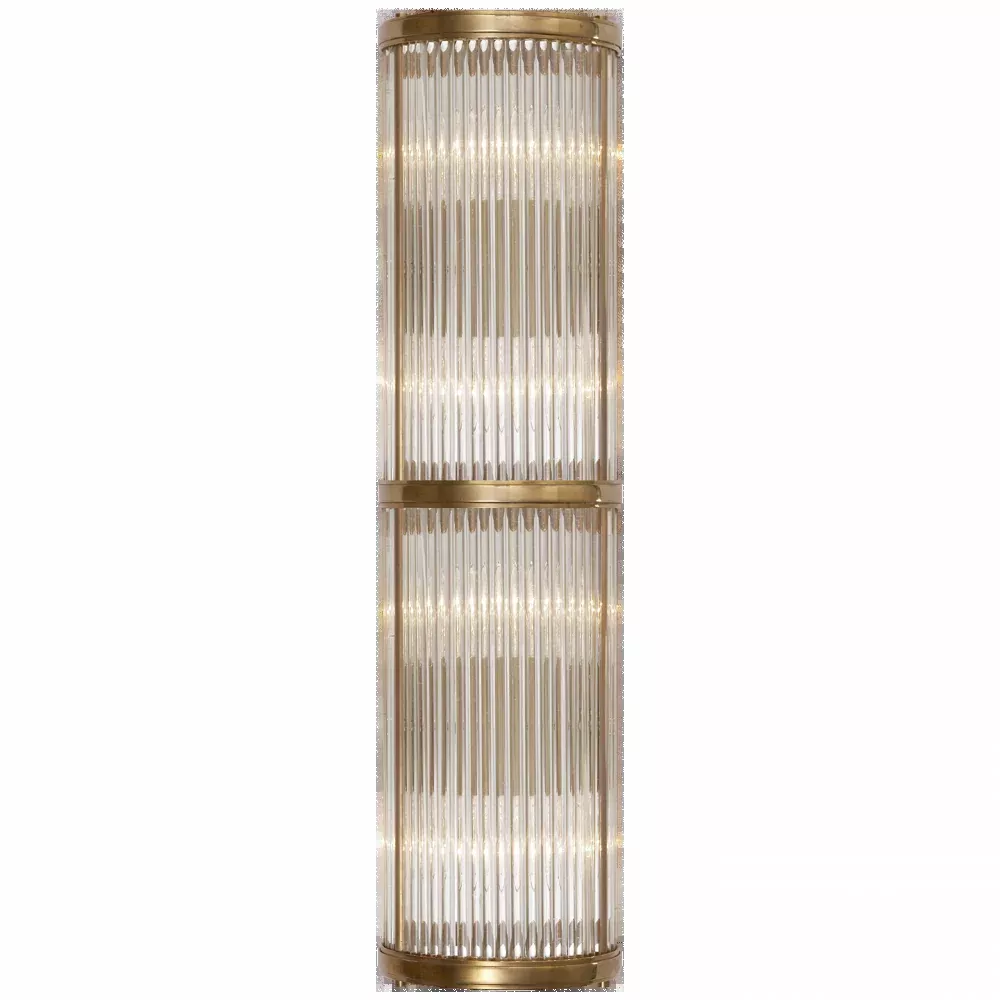 Visual Comfort RL2085NB Wall Sconce, Natural Brass